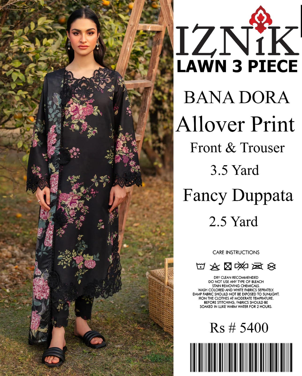 BRAND Iznik Printed fancy