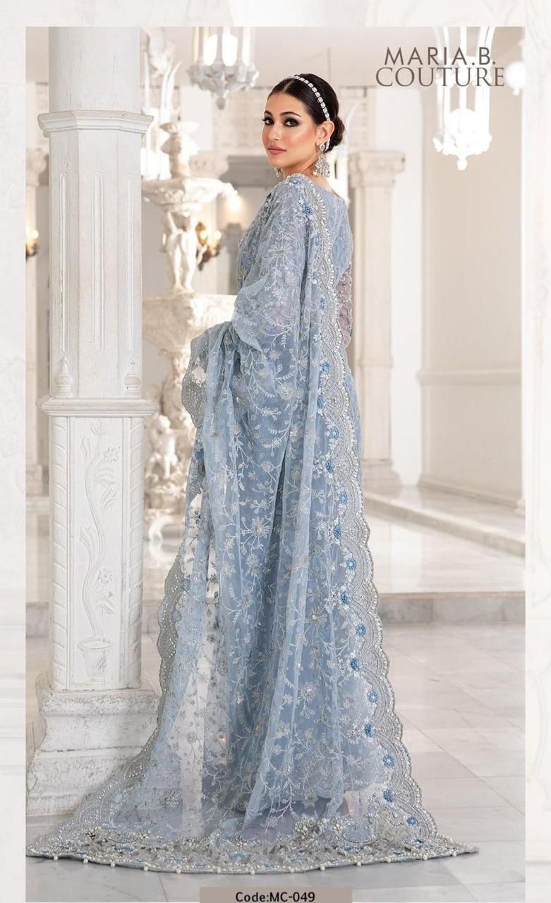 Maria B  Saree Exclusive 2024  ✨Master Blaster Saree ✨✨✨