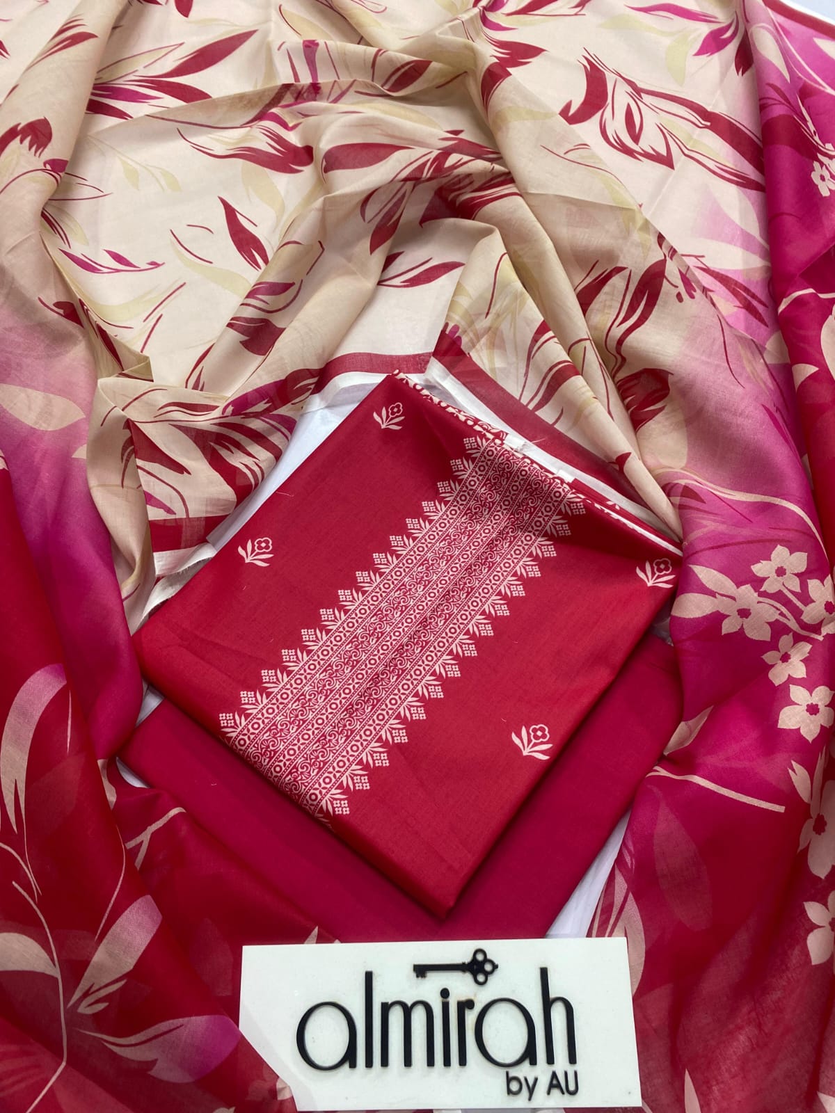 AlMIRAH Latest Collection 2026 Unstitched Lawn 3 Piece – ZeenatWear360