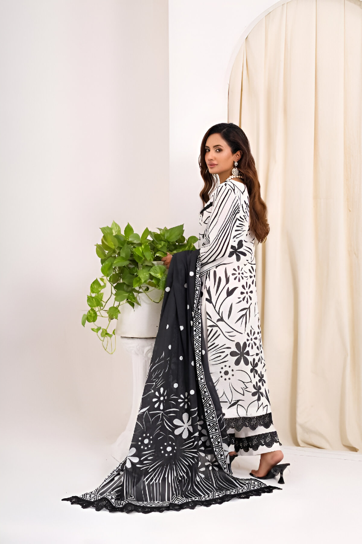 Premium 3 Piece Print Edition (Bana Doria Lawn)