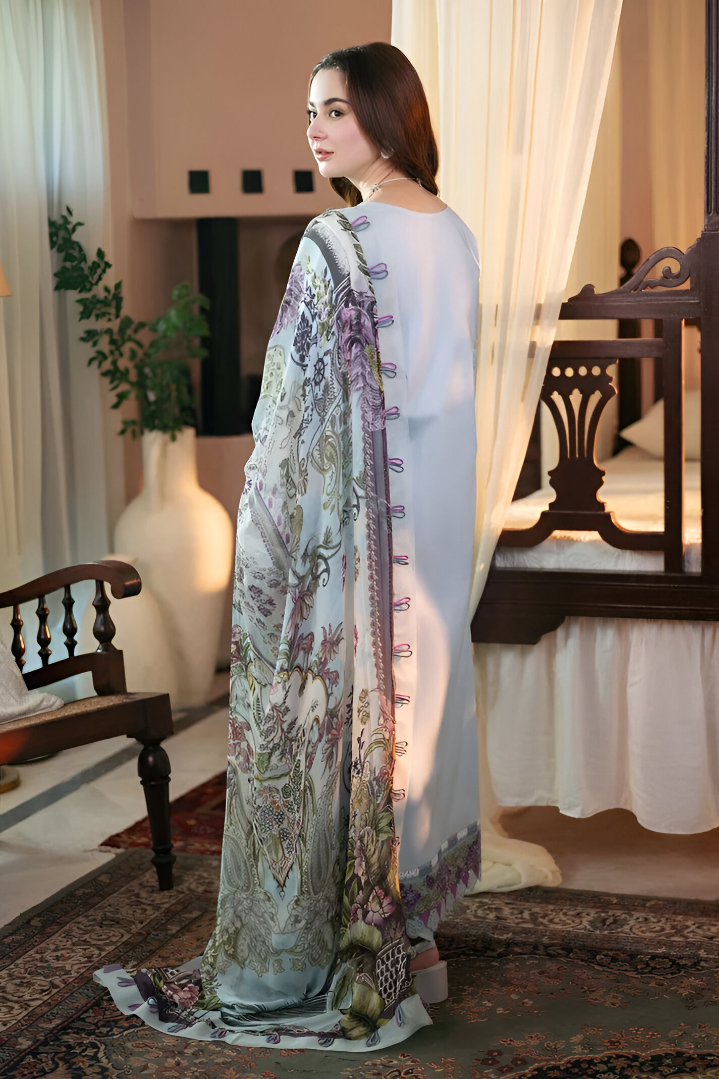 Premium Dhanak 3pc Suit✨Bran Qalamkar✨