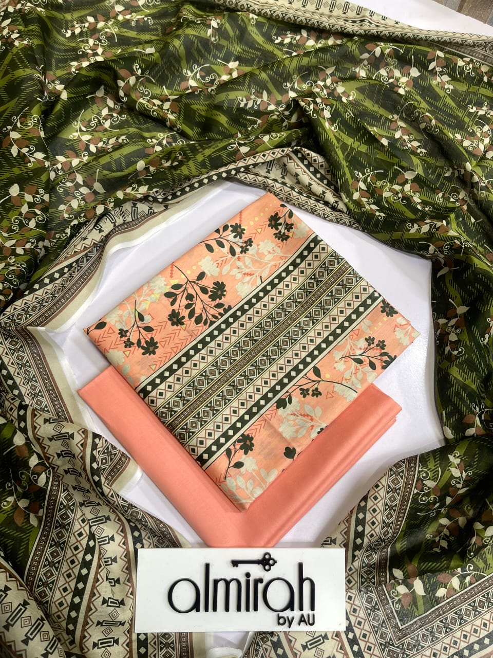 AlMIRAH Latest Collection 2026 Unstitched Lawn 3 Piece – ZeenatWear360