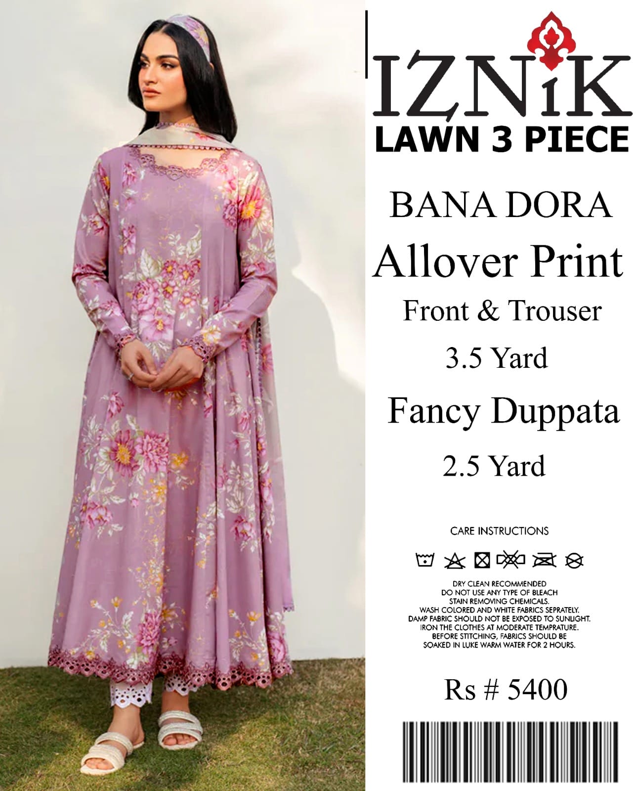 BRAND Iznik Printed fancy