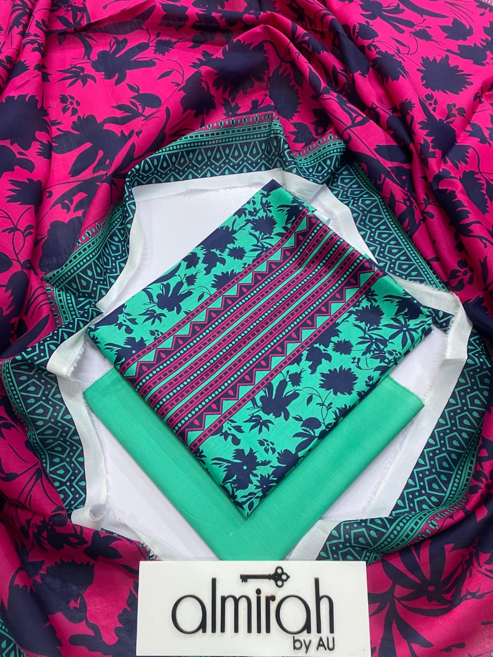 AlMIRAH Latest Collection 2026 Unstitched Lawn 3 Piece – ZeenatWear360