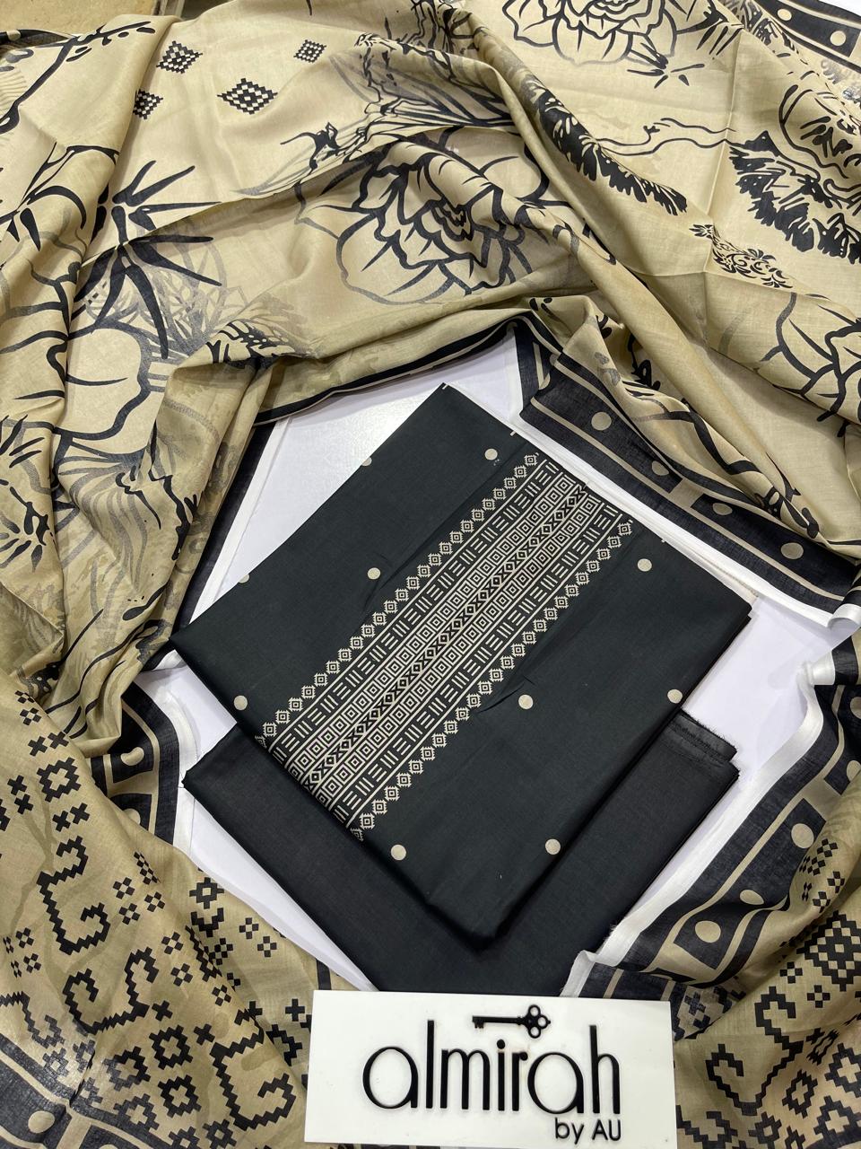 AlMIRAH Latest Collection 2026 Unstitched Lawn 3 Piece – ZeenatWear360