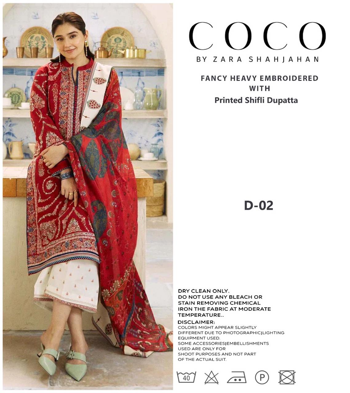 BRAND #COCO Heavy Embroidery 