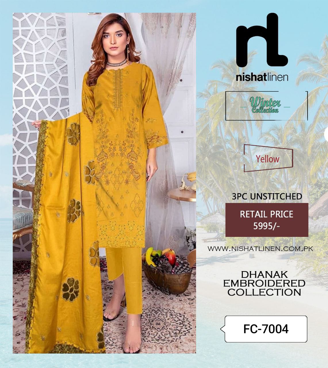 Branded 03pc suit Premium Quality✨Most Hit Collecton🍂dhanak💥