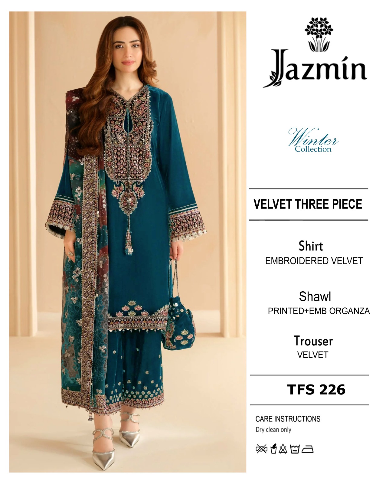 Branded 03pc suit Premium Quality✨Most Hit Collecton🍂velvet 💥