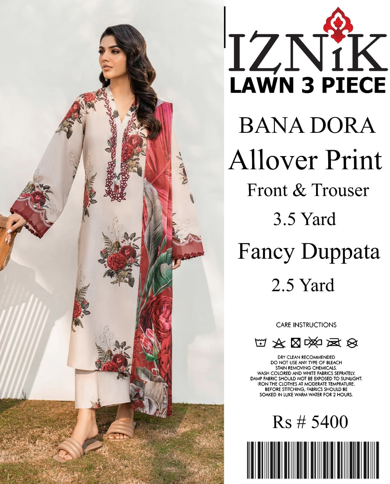 BRAND Iznik Printed fancy